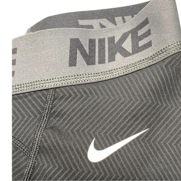 NWT Nike Men’s Dri-Fit Training Tights Black & Gray Size Small - Picture 1 of 8